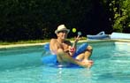 jonglerie en piscine...